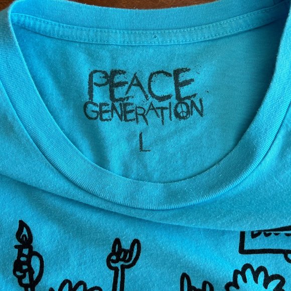 Peace Generation Seattle WA 2007 Capitol Hill Block Party retro vintage t-shirt - Picture 7 of 9